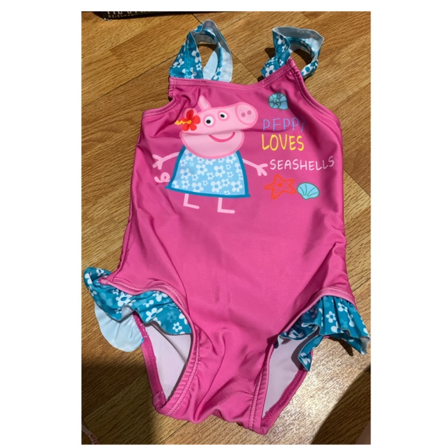 peppa pig bathing suit size 6