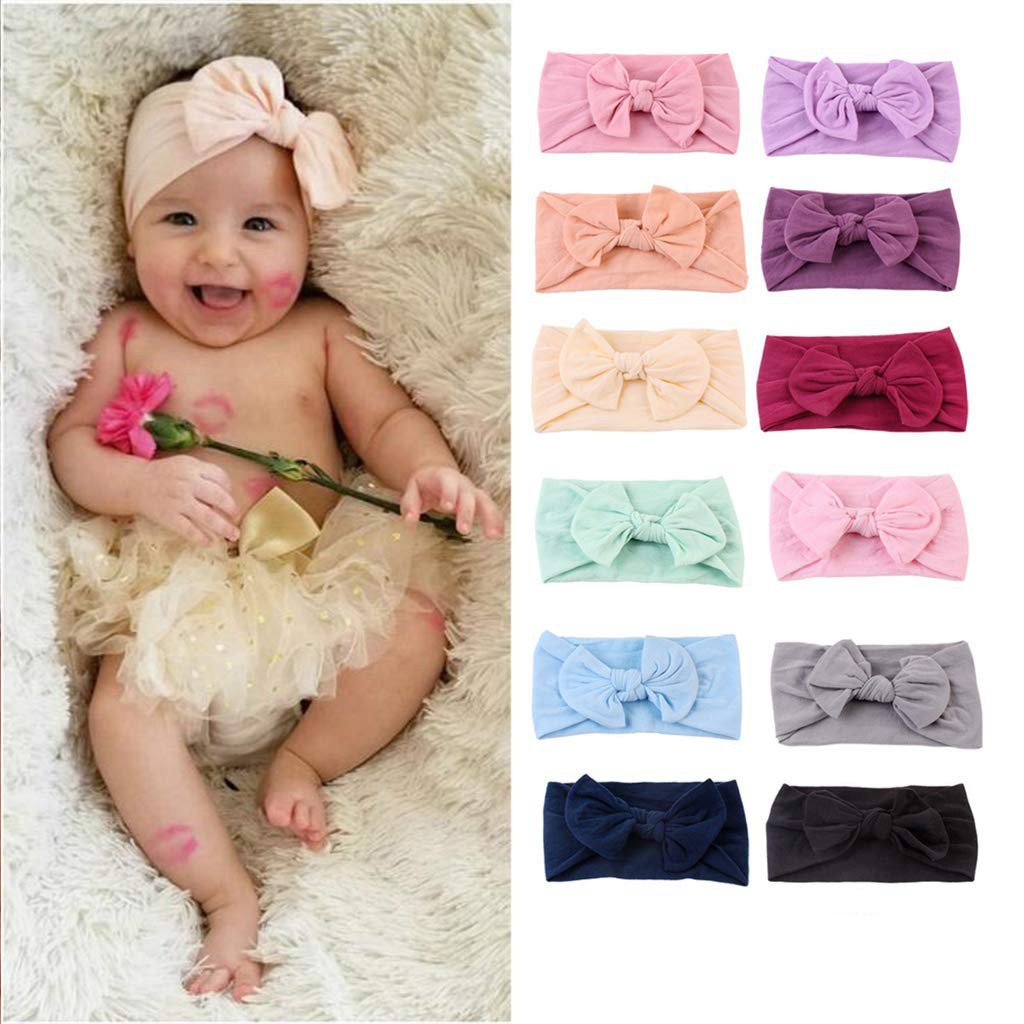 4pcs Baby Headbands Baby Girls Hairband 