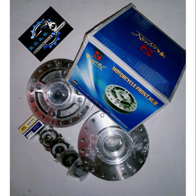 Xrm Wave Rear And Front Hub Set With Bearings 6301 61 Shopee Philippines