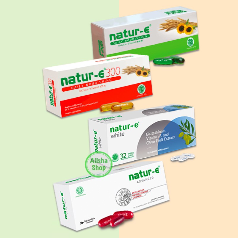 Natur E Soft Capsule E 100 Iu E 300 Iu White Advanced 16 S 32 S Shopee Philippines