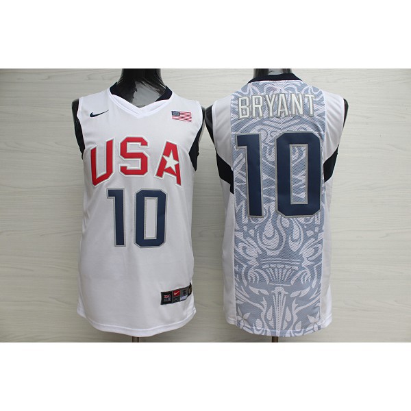 New Men Nba Los Angeles Lakers 24 Kobe Bryant Dream 8 Team Usa 10 Basketball Jerseys White Shopee Philippines