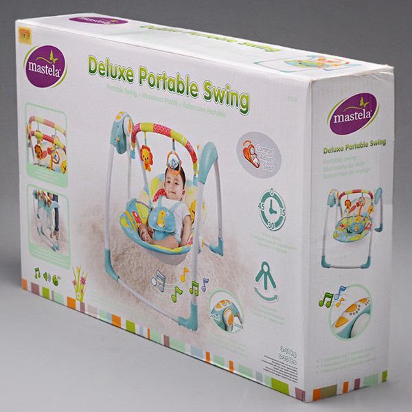 mastela deluxe portable swing price