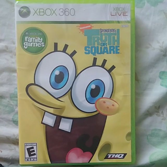 spongebob xbox 360 games