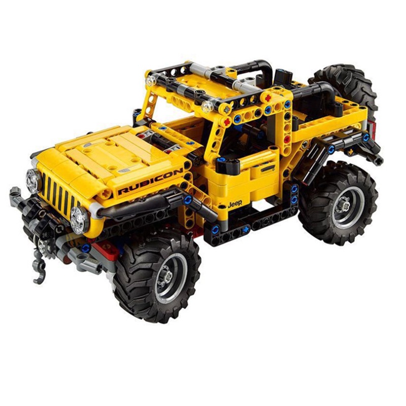 Fastest❁Static Jeep Wrangler 40032 technology off road vehicle model small  particle assembled buildi | Shopee Philippines