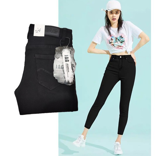 black jeans stretchable