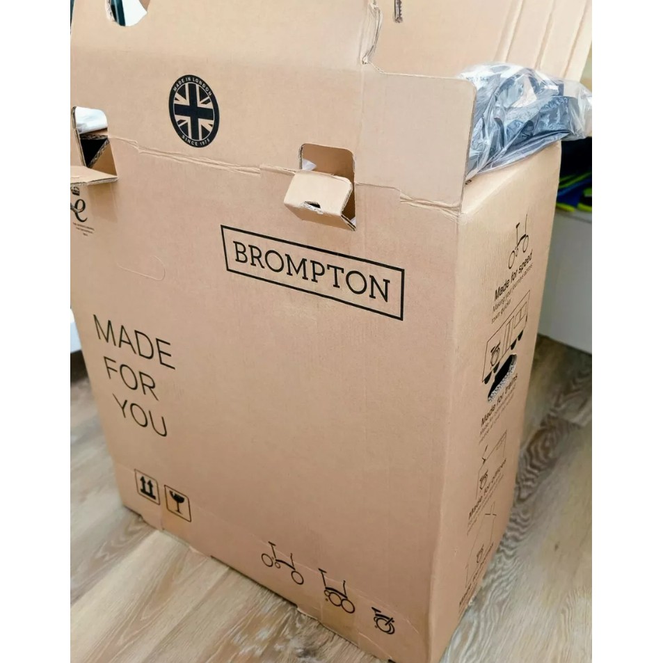 brompton box size