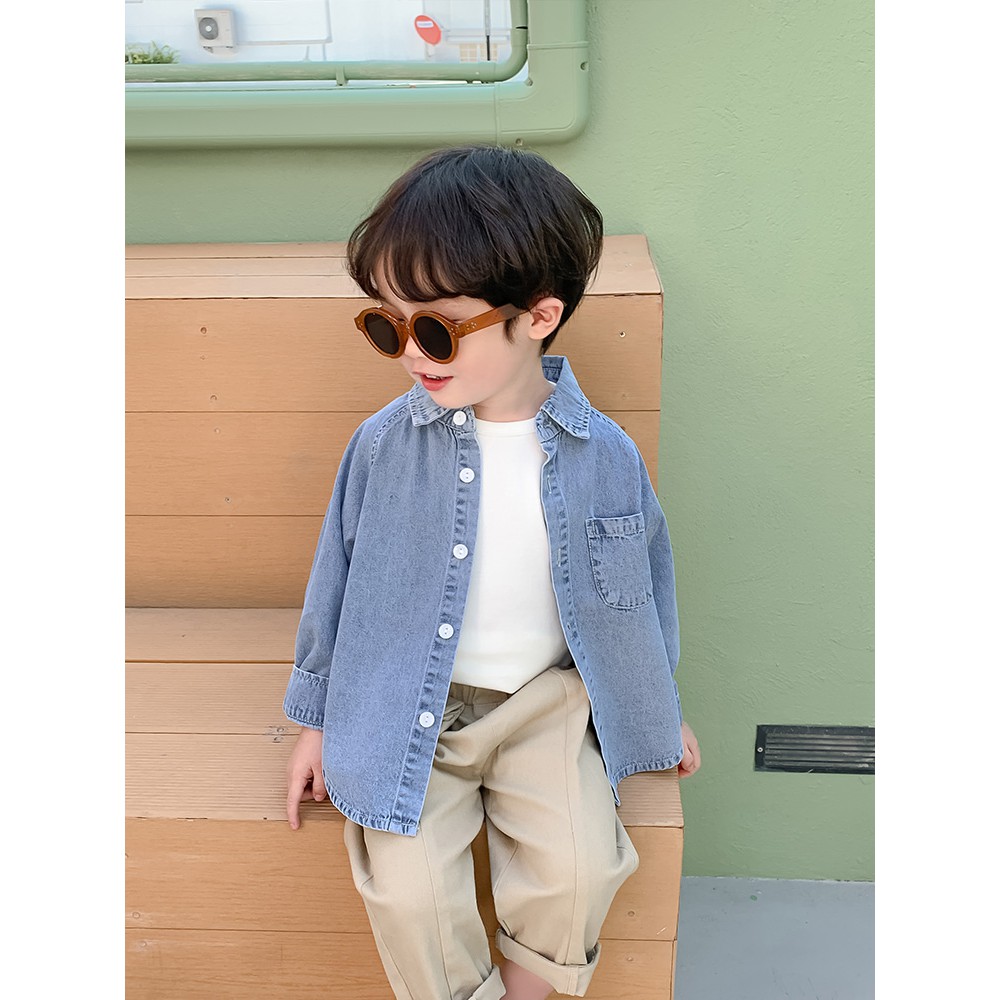denim shirt for baby boy