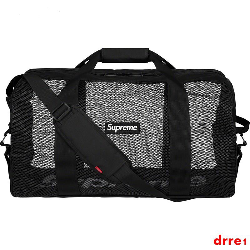 supreme mesh duffle bag
