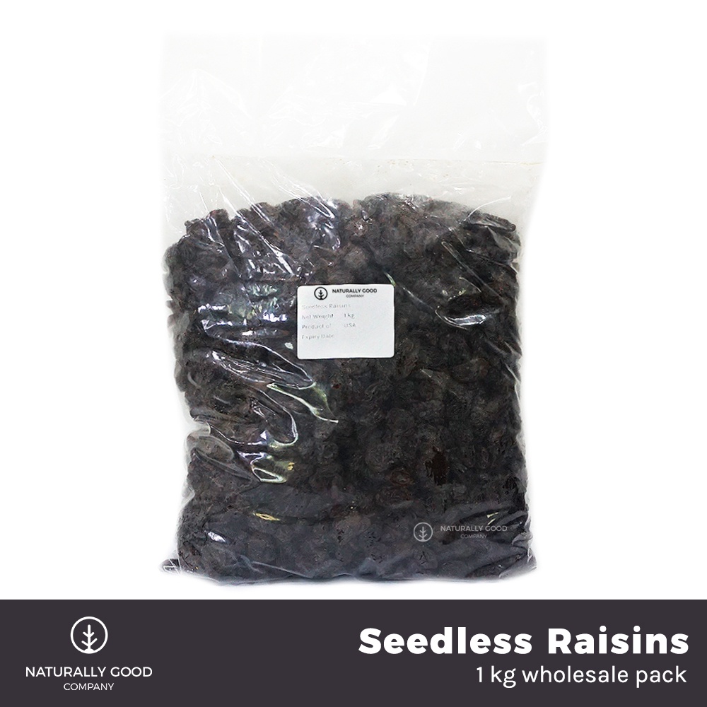California Seedless Raisins (1 kg wholesale pack) Shopee Philippines