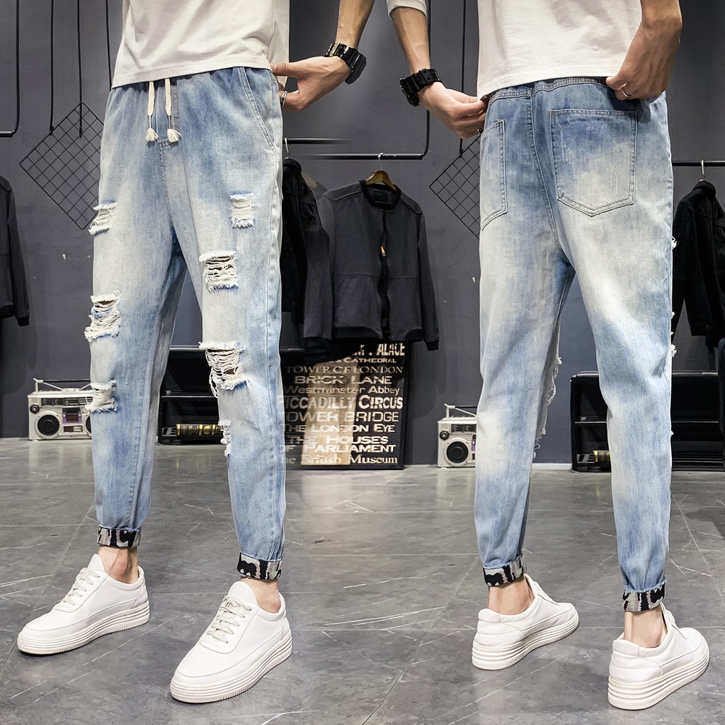 small ripped jeans