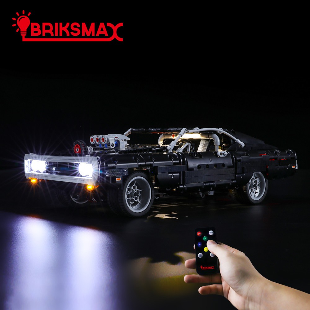 BriksMax Led Light Kit For 42111 Dom's Dodge Charger , Remote Control  Edition | Shopee Philippines