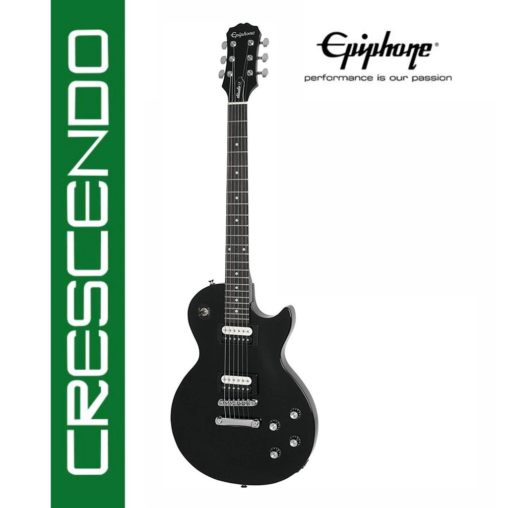 Epiphone ENPTEBNH1 Les Paul Studio LT Electric Guitar (Ebony) Shopee