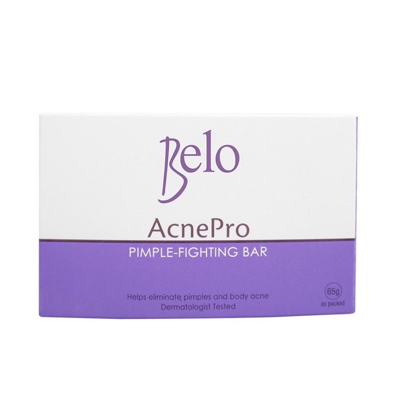 Belo Essentials Acne Pro Pimple Fighting Bar Soap 65g Shopee Philippines