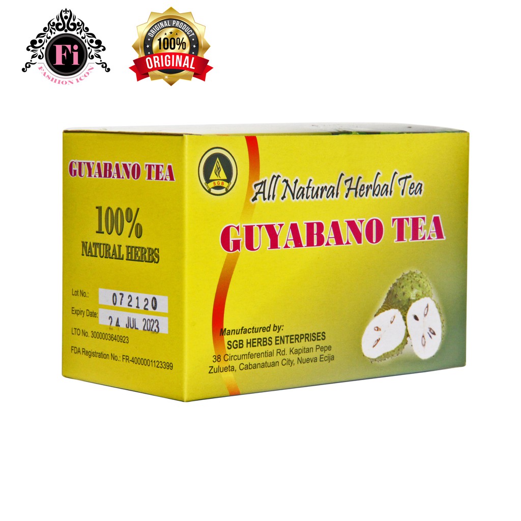 Namica Guyabano Herbal Tea 30 S Shopee Philippines