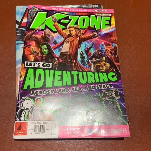 K Zone Magazines Pre Loved Shopee Philippines