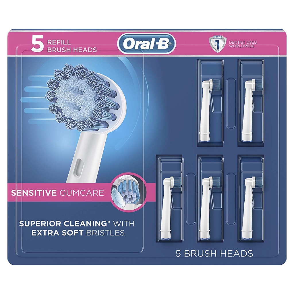 oral b extra soft toothbrush heads