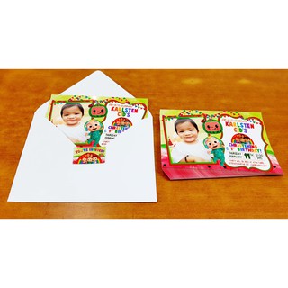 Cocomelon Invitation / Cocomelon Theme Invitation | Shopee Philippines