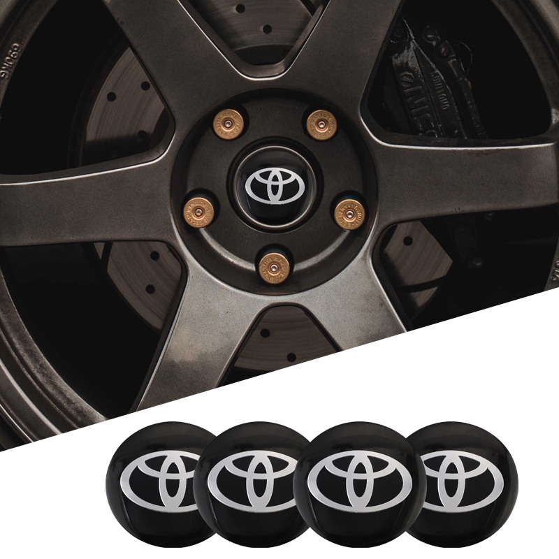 1PCS Toyota 56mm Car Wheel Hub caps Center Cap Stickers Badge Decal For