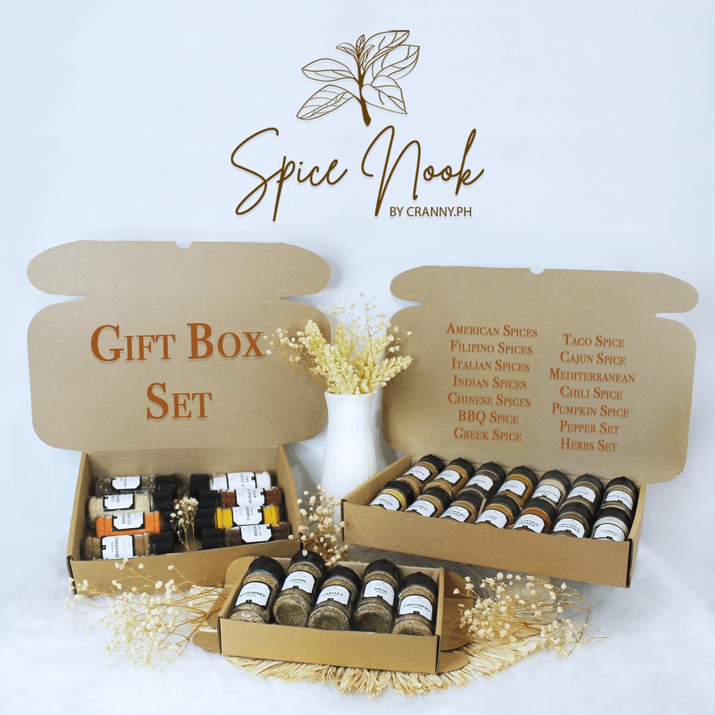 [GIFT BOX SET] HERBS and SPICES Shopee Philippines