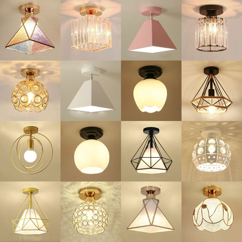 1 Light Hallway Pendant Color Industrial Ceiling Hanging Lamp Geometric Design Metal Farmhouse Lighting Fixtures Kitchen Island Entryway Dining Rooms Ee Philippines - Ceiling Pendant Lamp Fixtures