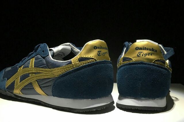 onitsuka tiger serrano blue gold