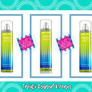 Bath Body Works Body Mist Tahiti Island Dream