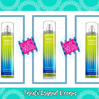 Bath Body Works Body Mist Tahiti Island Dream