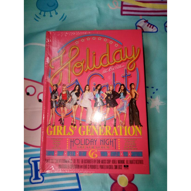 Snsd Girls Generation Holiday Night Album Holiday Ver Sealed Shopee Philippines