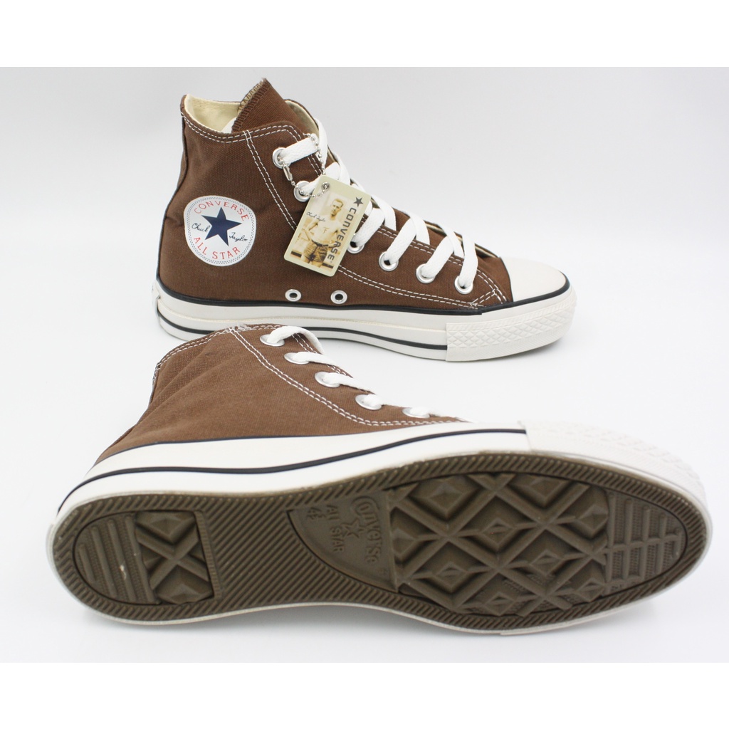 BROWN HIGH CUT CHUCK SNEAKER for MEN and WOMEN (UNISEX) | Shopee Philippines