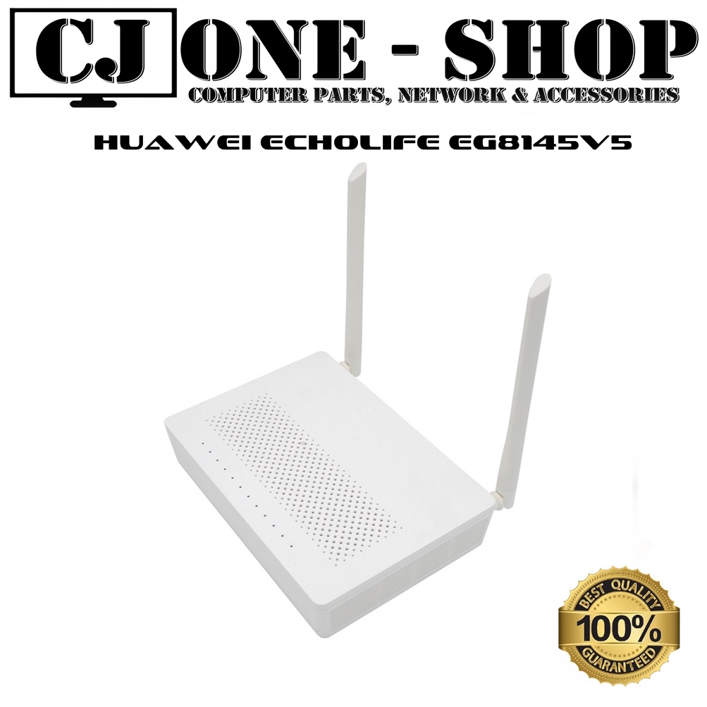 Huawei Echolife EG8145V5 ONT Terminal with 4*GE+1*POTS+1*USB+2.4G/5G WIFI, 5dBi Shopee Philippines