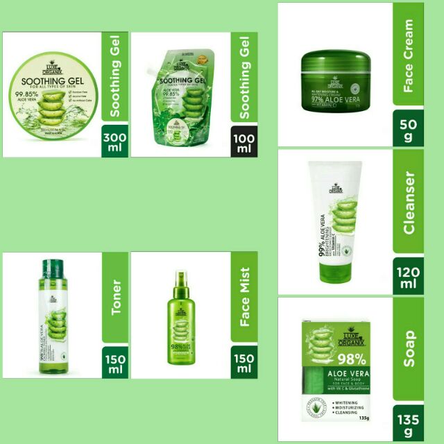 luxe organix face cream