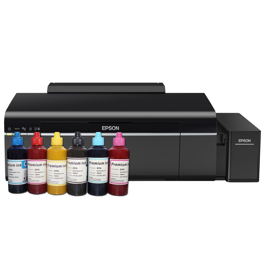 Epson L805 Wi-Fi Photo ink Tank Printer w/ Sublimation inks | Shopee ...