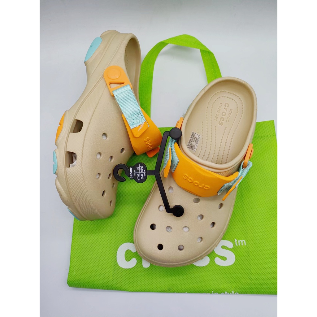 Crocs Classic slip on all terrain Clog Unisex with ecobag | Shopee ...