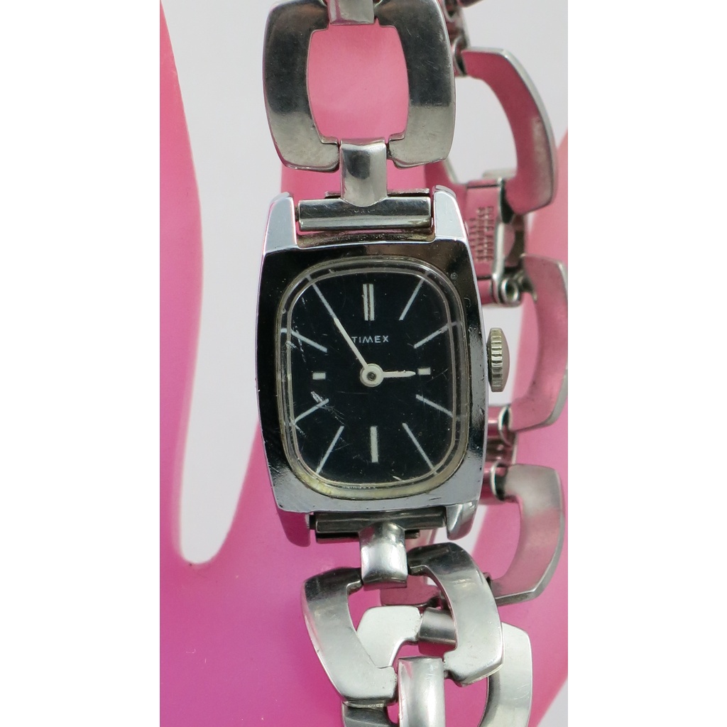 R88:Original TIMEX Vintage Wind-Up Analog Watch for Women from USA-Silver  Tone | Shopee Philippines