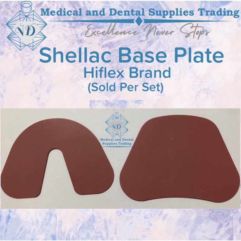Shellac Base Plate Dental (sold per set) Shopee Philippines