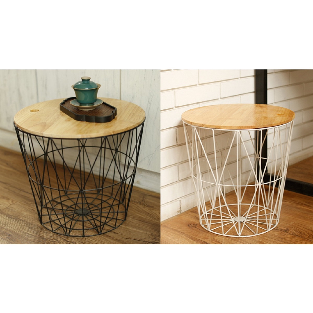 storage basket table