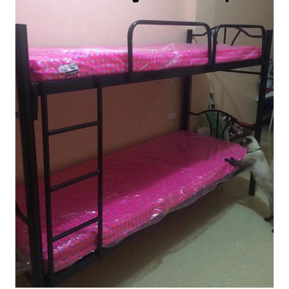BED FRAME DOUBLE DECK WITH FOAM 30X30X75 FREE DELIVERY NCR ONLY