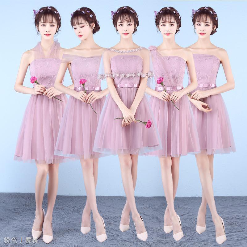 bridesmaid mini dresses
