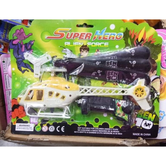 ben 10 helicopter