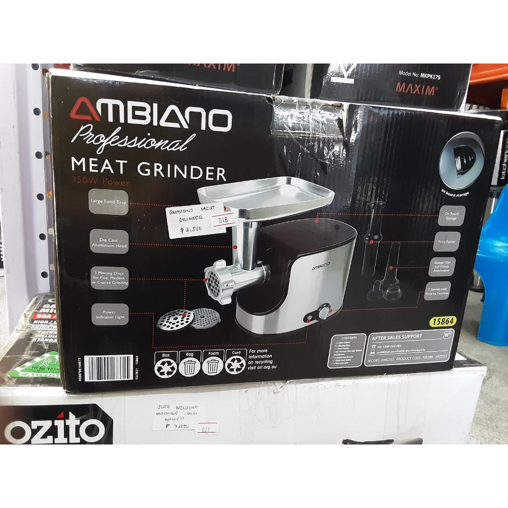 Ambiano Meat Grinder Shopee Philippines