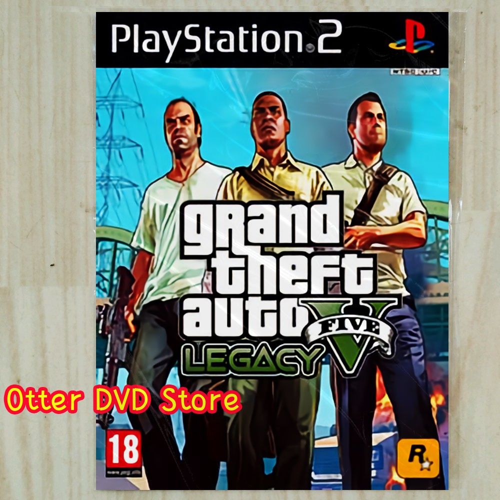 Ps2 Ps 2 Grand Theft Auto 5 - Gta 5 