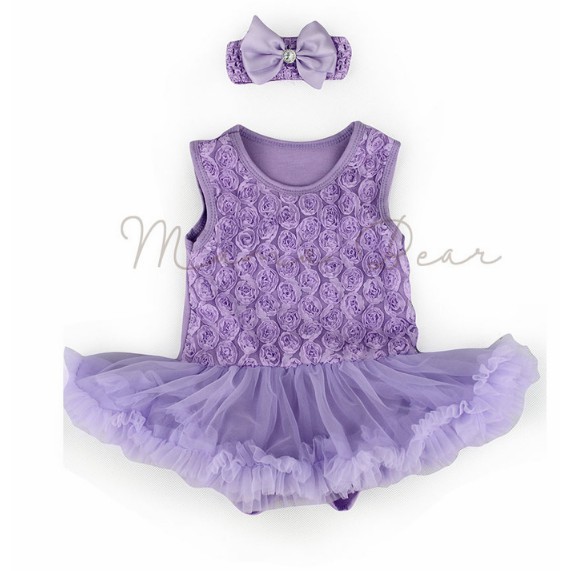 lavender baby dress