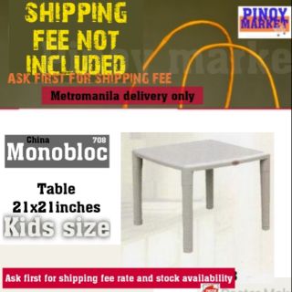 kids size table