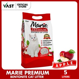 MARIE Premium Cat Litter - Apple 5L #1