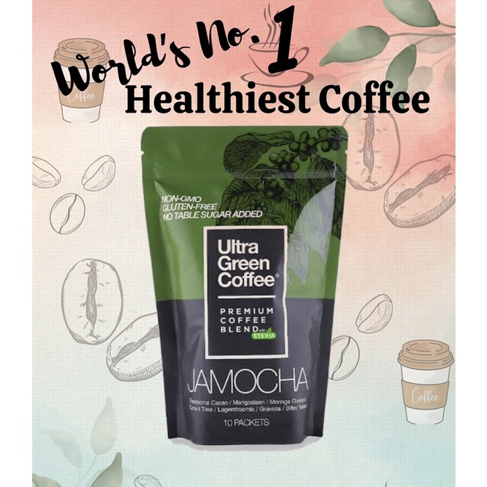 Ultra Green Coffee Jamocha Premium Coffee Blend Shopee Philippines