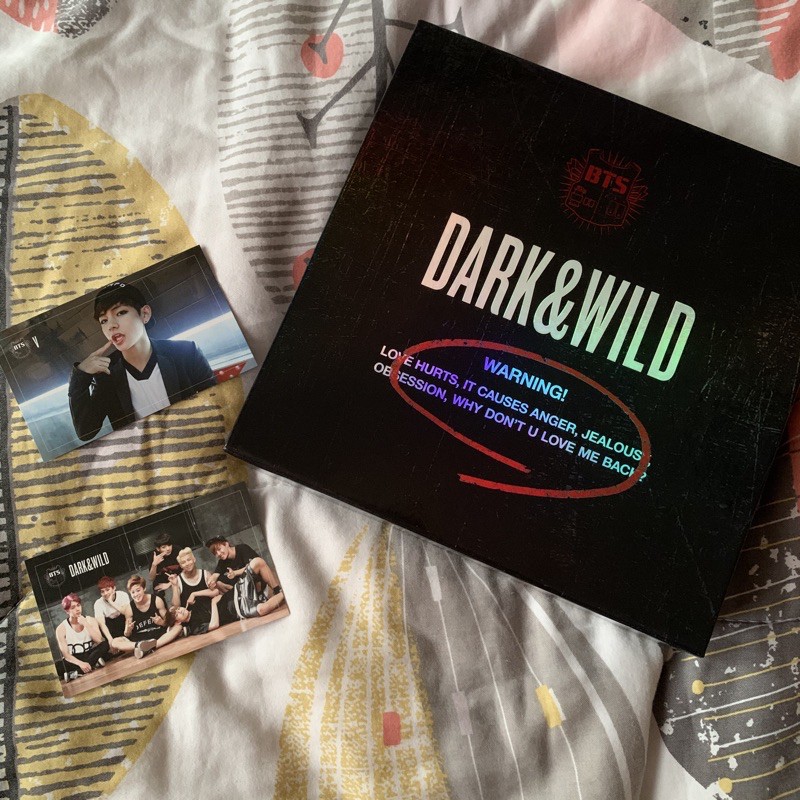 Bts Dark Wild Album V Card Preloved Shopee Philippines