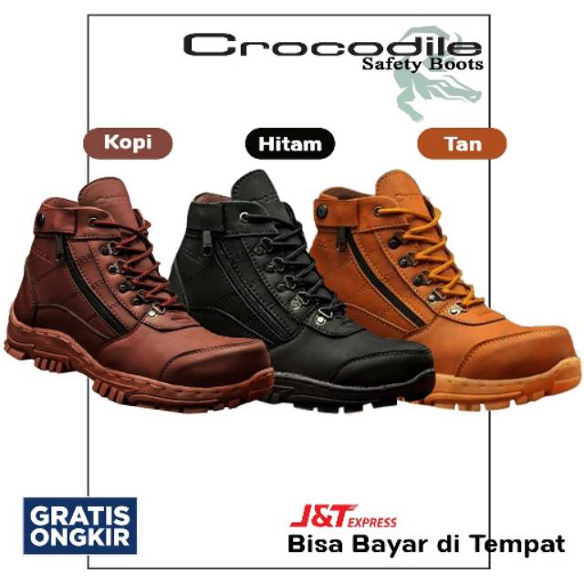 safety shoes crocodile