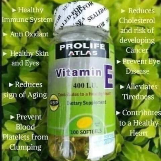 Prolife Atlas Vitamin E 400 Iu