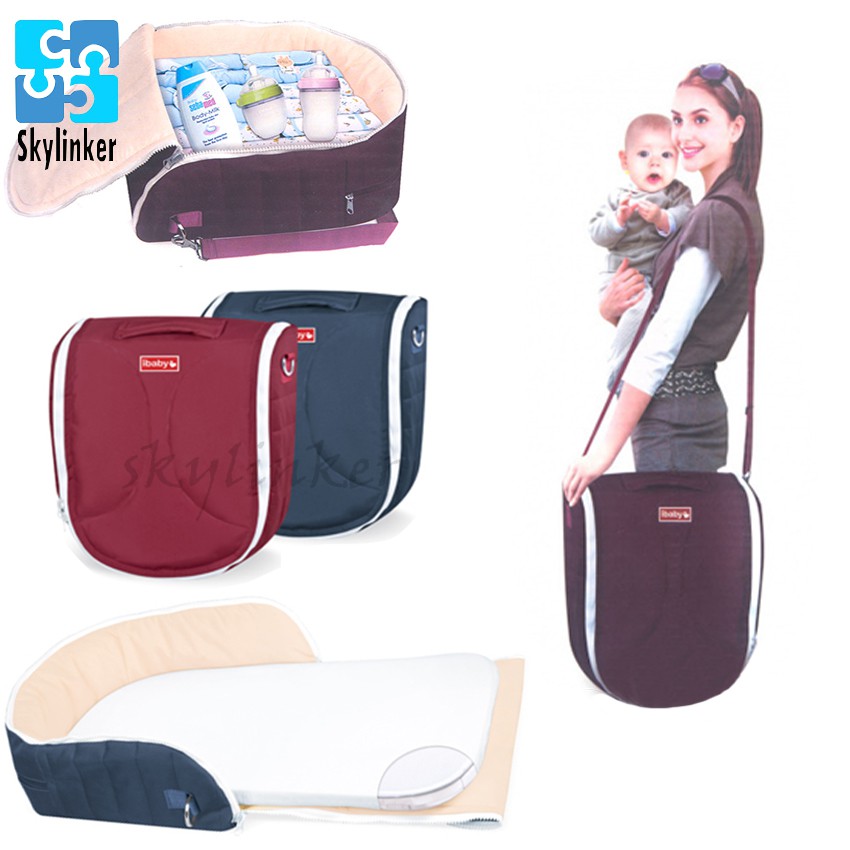 baby bag and bed 2 in 1