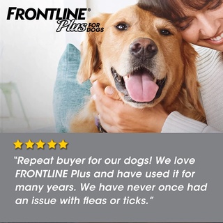 FRONTLINE Plus for Dogs Flea & Tick Treatment for Dogs Repellent Anti-Flea Anti-Itching #5